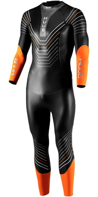 2026 HUUB Mens Araya Swim Wetsuit ARAYAM - Black / Orange